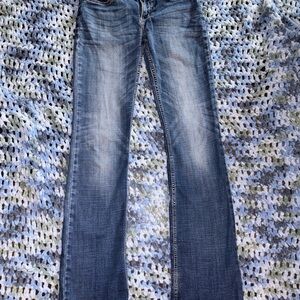 Wrangler Women's Flare Jeans in Blue